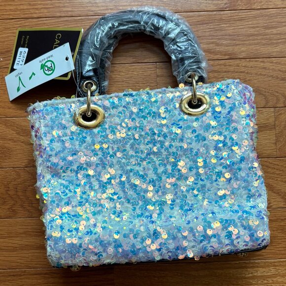 Caleesa Sequin Bag New - Picture 1 of 12